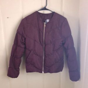 Burgundy Jacket